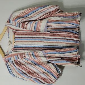Striped Linen Top | Dept 222 | Small